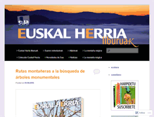 Tablet Screenshot of euskalherriablog.com